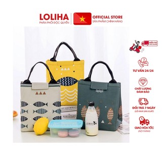 ⛔GIADUNGDUYLONG⛔ Túi đựng đồ ăn giữ nhiệt (LOẠI KHÔNG KHÓA)