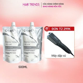 (CHÍNH HÃNG) Thuốc ép/duỗi tóc collagen thông minh CHIKO (Cặp Lớn)