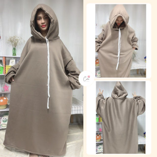 Áo hoodie khổng lồ chất nỉ - Áo hoodie siêu to khổng lồ siêu ấm HOTTREND Xịn xò