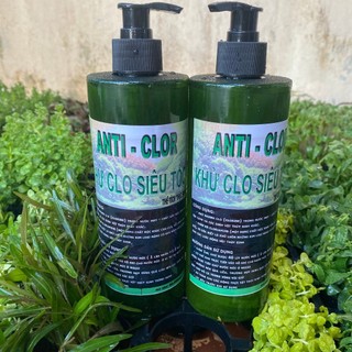 Dung dịch khử Clo nước Anti Clor cho bể thủy sinh 500ml