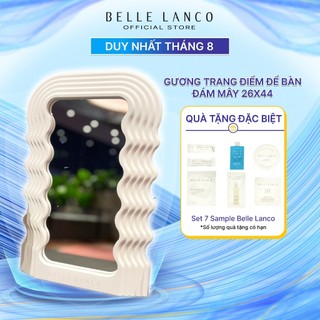 Gương trang điểm để bàn đám mây 26x44 - belle lanco