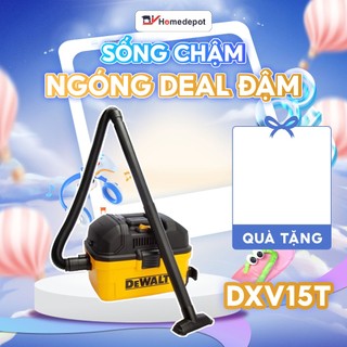 Máy hút bụi 3 chức năng ướt/ khô / thôi 15l dewalt dxv15t