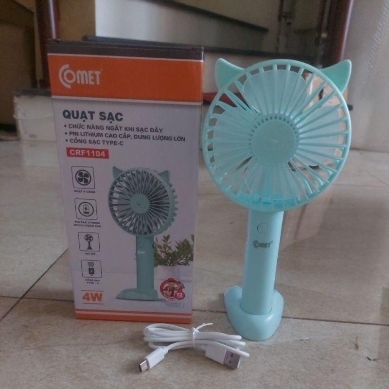 Quạt sạc mini Comet (3W)