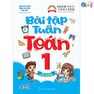 Sách - Bài Tập Tuần Toán 1 - Chân trời sáng tạo (cả năm)