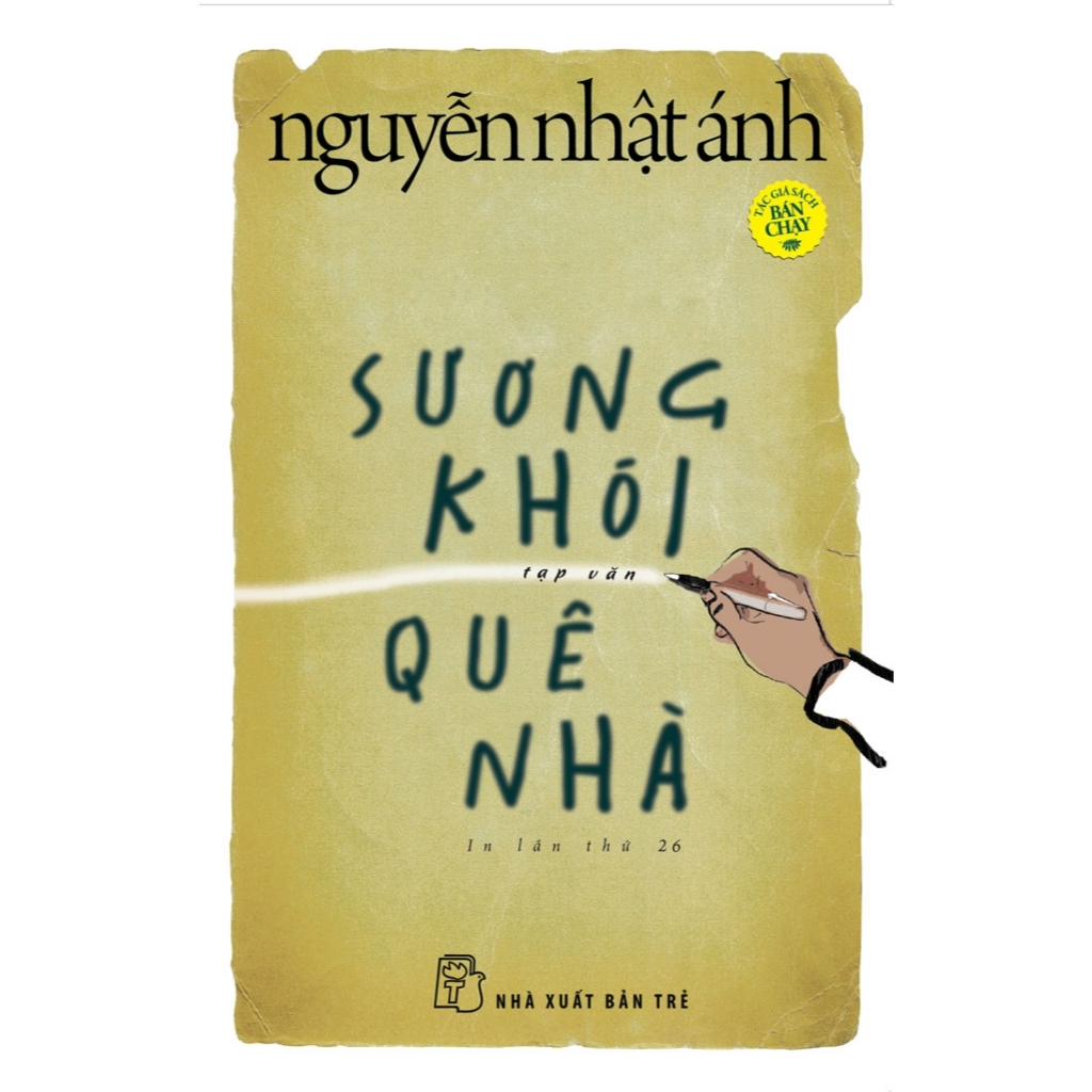 Sách - Nguyễn Nhật Ánh -  Sương khói quê nhà (tản văn) - Tái Bản 2023 (NXB Trẻ)