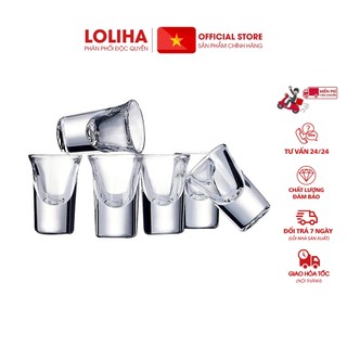 ⛔giadungduylong⛔ hộp 6 chén uống rượu deli