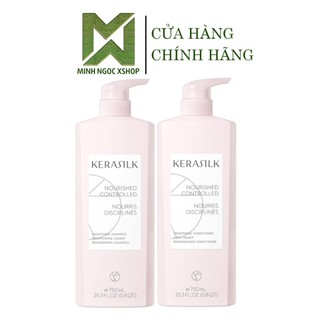 Dầu Gội Xả Siêu Mềm Mượt Goldwell Kerasilk Smoothing 750ML