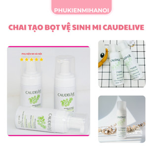 Bọt Vệ Sinh Mi, da Caudelive, chai vệ sinh mi siêu sạch 100ml An Toàn Dịu Nhẹ Không Gây Kích Ứng, dụng cụ nối mi