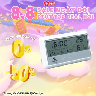 Nhiệt ẩm kế MB027 Moaz Bebe đa năng đo nhiệt độ, độ ẩm phòng/ Máy xông khí dung cầm tay Moaz Bebe MB051 - BH 12 THÁNG