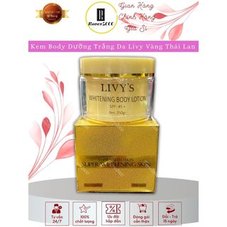 Kem dưỡng trắng da body livy vàng thái lan
