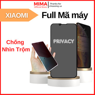 Cường lực Chống Nhìn Trộm Xiaomi Poco X3 X4 F2 F3 GT M3 M4 M5 M5s Pro Redmi K20 K30 K40 K50 K60 K70 Pro gaming A1 A2 A3