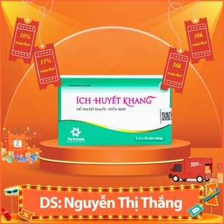 ích huyết khang hộp 30 viên - bổ huyết điều kinh
