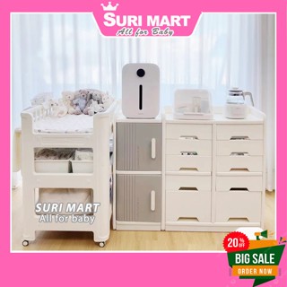 Tủ nhựa ngăn kéo tủ đựng Newber 14 ngăn, Tủ đồ sơ sinh 12 ngăn - Kệ nhựa phân loại đồ Simple