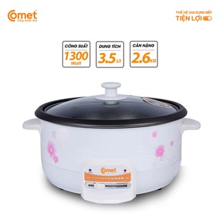 [Có hỏa tốc TPHCM ] Nồi lẩu điện 3,5L COMET - CM7731