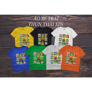 Áo thun bé trai 8-32kg, chất thun Thái xịn