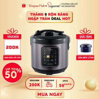 Nồi cơm điện đa năng giảm tinh bột cao cấp La gourmet 5L - 363992 (chứng nhận bởi SGS)