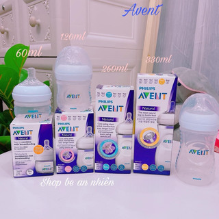 Bình sữa philip avent natural 60ml .125ml,250ml và 330ml