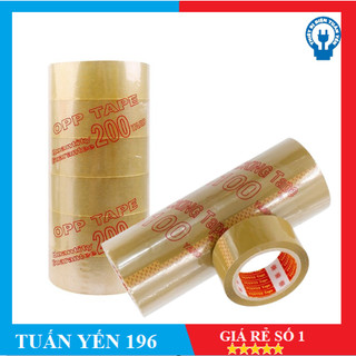 Băng keo, băng dính trong/đục 4.8cm - 200yard , băng keo 100y, 200y dán thùng,đóng gói