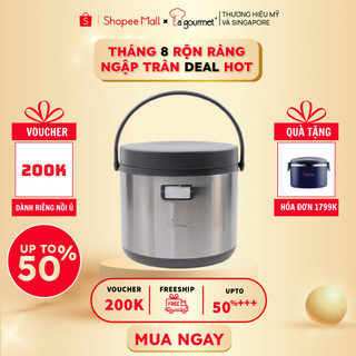Nồi ủ giữ nhiệt 2 ngăn cao cấp La gourmet 6L - 267788