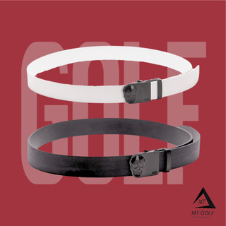 Thắt lưng golf nam da chất đẹp cao cấp 2 màu trắng đen thời trang - belt