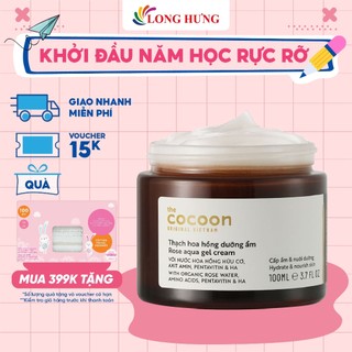 Thạch hoa hồng dưỡng ẩm Cocoon giúp cấp ẩm và nuôi dưỡng da