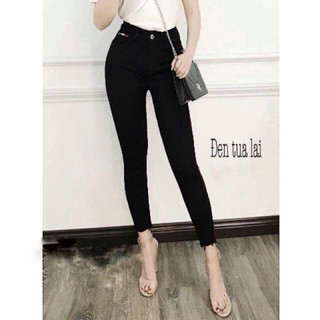 Quần Jean Đen Nữ Bigsize KimFashion Lưng Cao Co Giãn FullSize 58-95kg 2daden-03