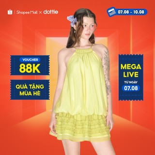 Dottie - đầm bí cổ yếm - d0591