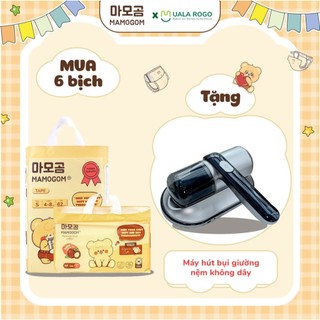 Combo 6 bịch bỉm hữu cơ MAMOGOM Premium Care tã dán/quần mềm mại thấm hút