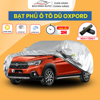 Bạt Phủ Ô Tô Vải Dù Oxpord Cao Cấp - Bạt Trùm Xe Ô Tô 3 Lớp Bảo Vệ Xe Khỏi Mọi Tác Nhân, Chống Mưa Nắng Bảo Hành 1 Năm