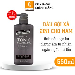 IGOOD - Dầu gội nam Tonic Pharmaact Nhật Bản 550ml (mẫu mới)