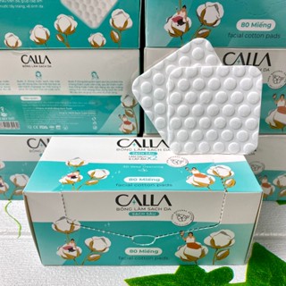 Bông Tẩy Trang CALLA 80 Miếng/ Hộp - Hạt Massage