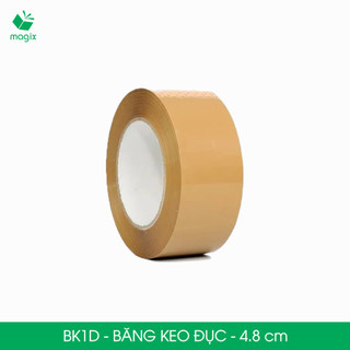 BK1D - 4.8cm - Block 12 cuộn băng keo đục đóng hàng, băng dính gói hàng, băng keo đóng thùng carton
