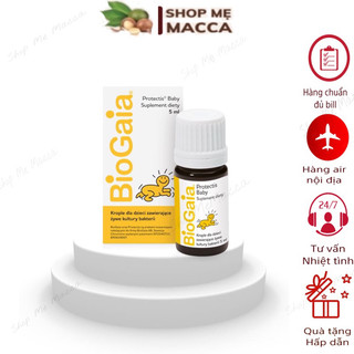 Men vi sinh Biogaia lọ thuỷ tinh 5ml - Nội địa đủ bill