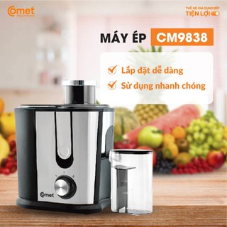 [Hỏa tốc HCM] Máy ép trái cây 400W COMET - CM9838