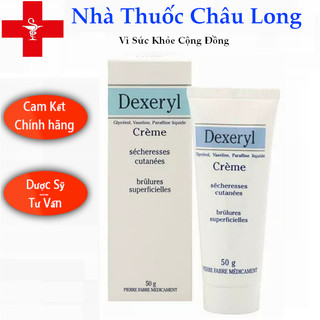 Kem Dưỡng Ẩm Dexeryl 50g - Nội Địa Pháp - Kem Dưỡng ẩm an toàn cho bé