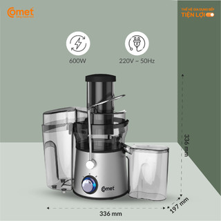 [KHO HCM ] Máy ép trái cây 600W COMET - CM9836