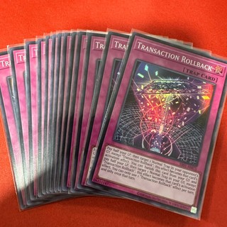 [Thẻ Bài Yugioh Chính Hãng] Transaction Rollback