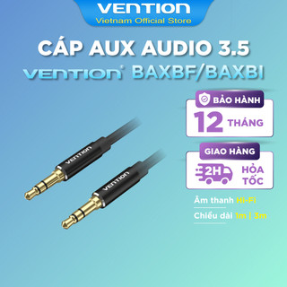 Dây cáp âm thanh chất lượng cao aux audio 3.5 vention baxbf/baxbi