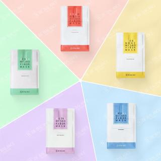 Combo 3 miếng mặt nạ vải vi sợi be'balance micro fiber mask 3in1 giúp làm đẹp da