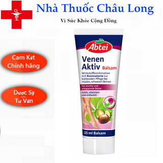 Kem Bôi Giãn Tĩnh Mạch Abtei Venen Aktiv Balsam - Giảm suy giãn tĩnh mạnh - Nhà Thuốc Châu Long