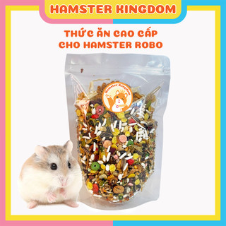 Thức ăn hạt ngũ cốc trộn cao cấp cho chuột hamster ROBO 500g.