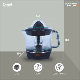 [KHO HCM ] Máy vắt cam 0,7L COMET - CM9924