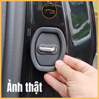 1 Miếng đệm silicon chống va đập cánh cửa ô tô, chống sốc, chống han rỉ hiệu quả 2 màu đen, trắng by Otovip