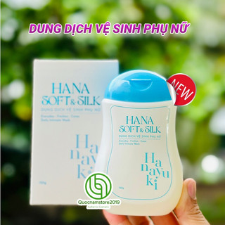 Dung dịch Vệ Sinh Hana XANH Soft & Silk 150gr chính hãng
