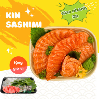 Sashimi cá hồi nauy tươi - kin sashimi 200gr
