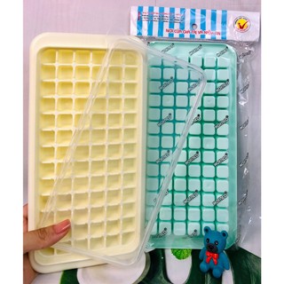 Khay đá nắp đậy 78 viên HPL53 – Khuôn làm thạch rau câu siêu tiện lợi – Khay làm đá bằng nhựa cao cấp Hofaco