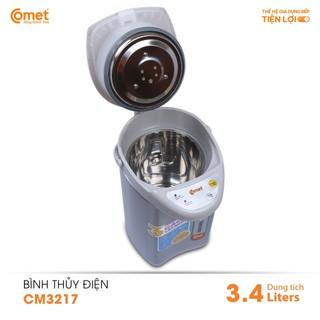 [Có hỏa tốc TPHCM ] Bình thủy điện 3.4L COMET - CM3217
