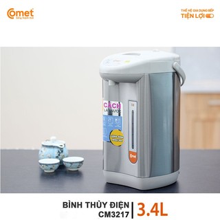 [Có hỏa tốc TPHCM ] Bình thủy điện 3.4L COMET - CM3217