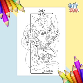Tranh tô màu Naruto TTM-0034