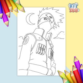 Tranh tô màu Naruto TTM-0034